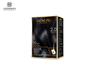 2,0 sciampo naturale di colore dei capelli neri delicato per l'ammoniaca bassa della copertura grigia dei capelli