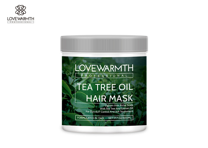 L'olio dell'albero del tè si rilassa la maschera dei capelli del cuoio capelluto per controllo della forfora/trattamento di prurito