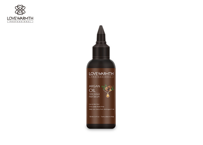 Il siero fragrante dell'olio di argan di 100% del trattamento naturale dei capelli per capelli molli/liscia