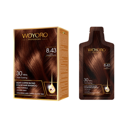 Sciampo basso dell'ammoniaca/tintura per capelli della pianta di formula dei capelli dello sciampo delicato di colore