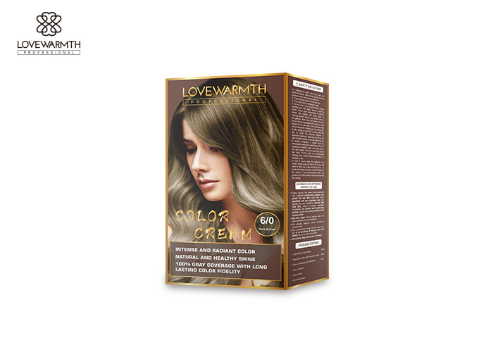 Formula permanente dell'estratto della pianta della crema di colore dell'olio di argan di colore duraturo luminoso dei capelli
